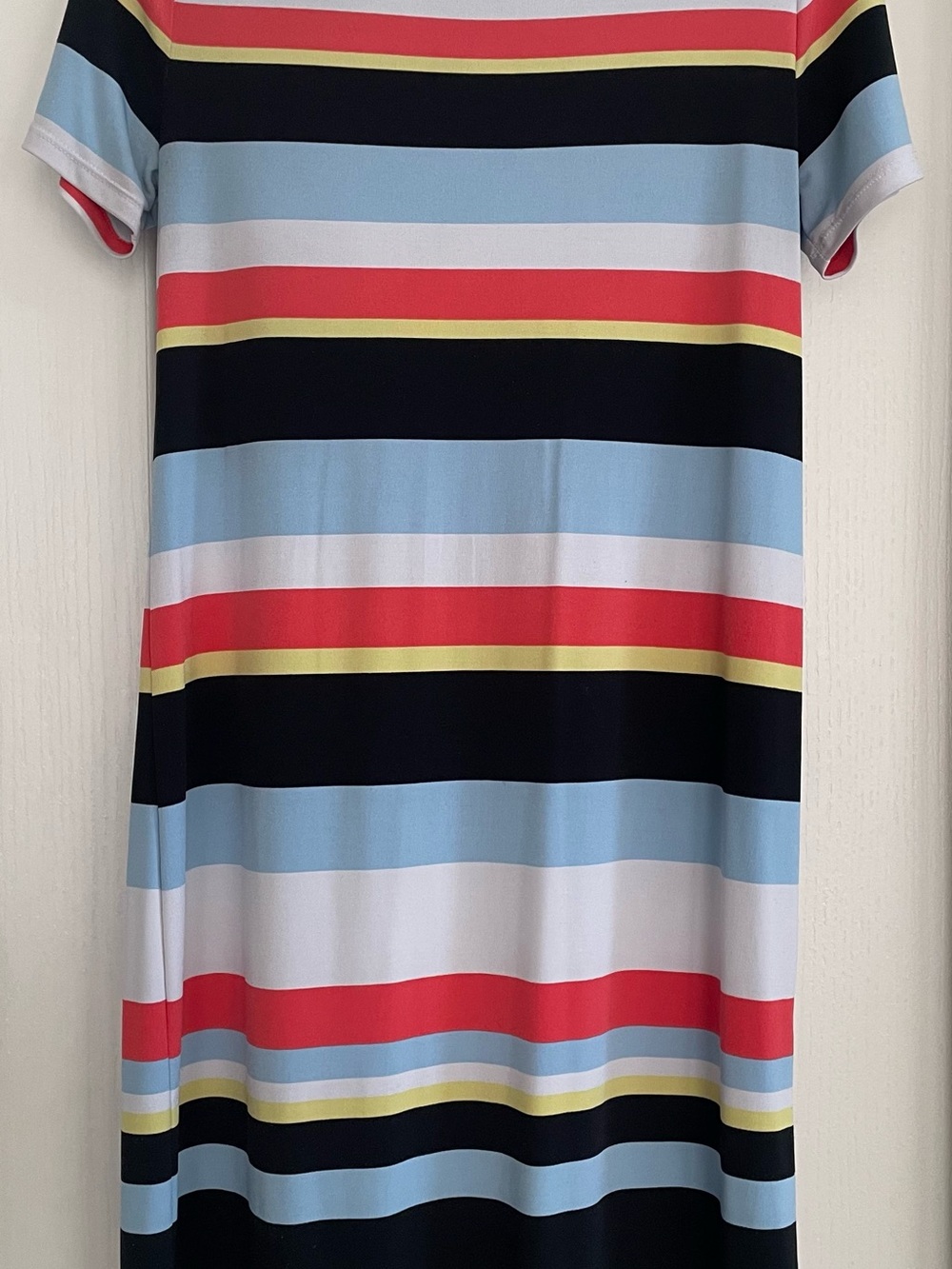 MICHAEL Michael Kors Multicolor Striped Shift Dress